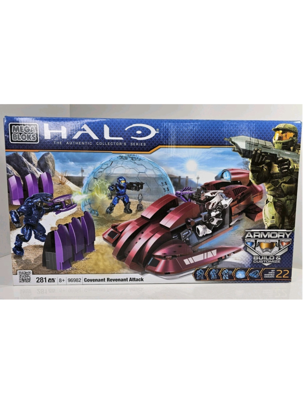 SEALED Halo Mega Bloks Covenant Revenant Attack #96982 281PCS NEW